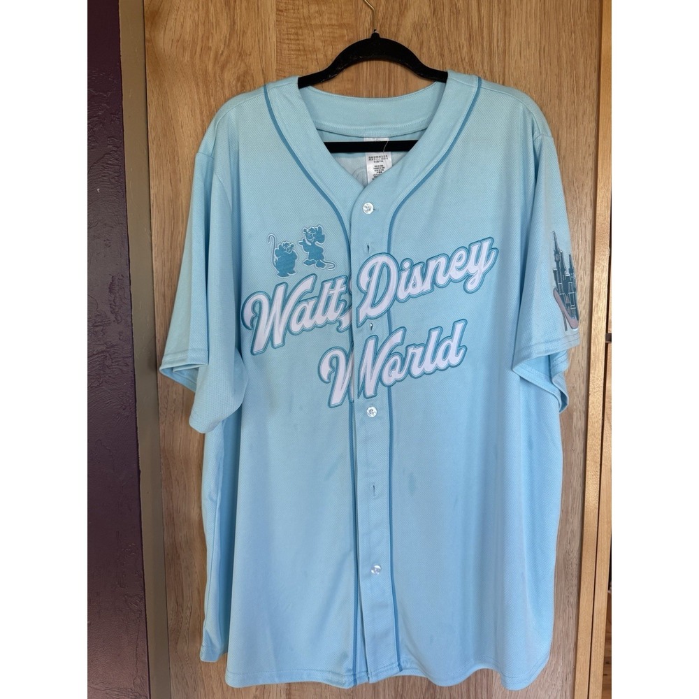 Disney World cinderella baseball jersey for adults size XL X-Large NWT